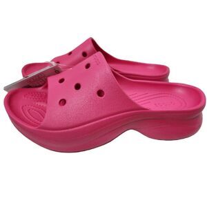Crocs Bae Slide Sandal Women’s 9 Dragon Fruit Pink NWT